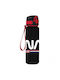 Must Kids Water Bottle Plastic Black/Red 650ml