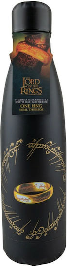 Cinereplicas Lord Of The Rings Kids Water Bottle Thermos Stainless Steel with Screw Cap Non Spill Black 500ml