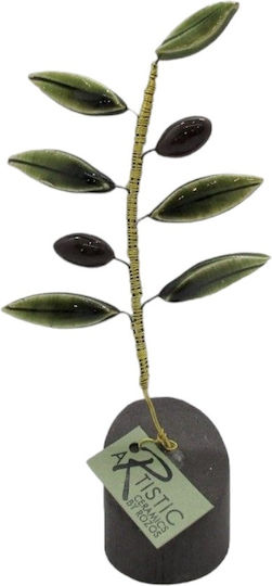 Rozos Ceramics Διακοσμητικό Χώρου από Κεραμικό Υλικό 2.5x2.5cm