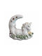 Capodimonte Porcelain Διακοσμητικό Χώρου από Κεραμικό Υλικό 11x5x8.5cm