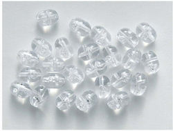 Uno Fishing Gears Beads Set 25 Pieces Transparent