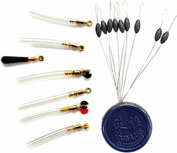 Cralusso Angelgeräte Schwimmer Set 9 Stück