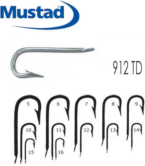 Mustad 912 TD Angelhaken No15
