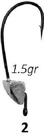 Pregio Cap de Plumb pentru Pescuit No2 1.5gr