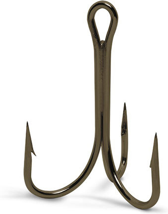 VMC O' Shaughnessy Treble 9617 BZ Fishing Hooks Set 100pcs No16