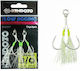 Kendozo Lures Slow Jigging Double Assist Fishing Hook No10