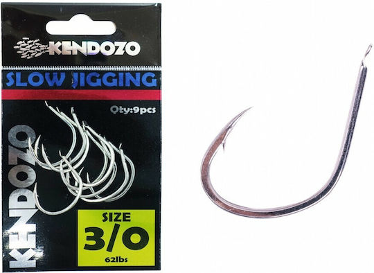 Kendozo Lures Slow Jigging Hook Angelhaken-Set 14Stück No2
