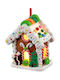 Christmas House Illuminated Ornament Multicolour