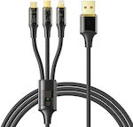 Mcdodo Braided USB to Type-C / Lightning / micro USB 1.2m Cable (CA-3330)