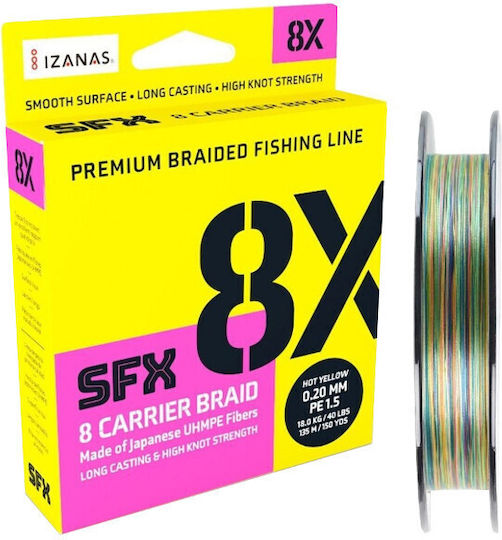 Sufix SFX 8X Fishing Filament 300m / 0.285mm / 10kg