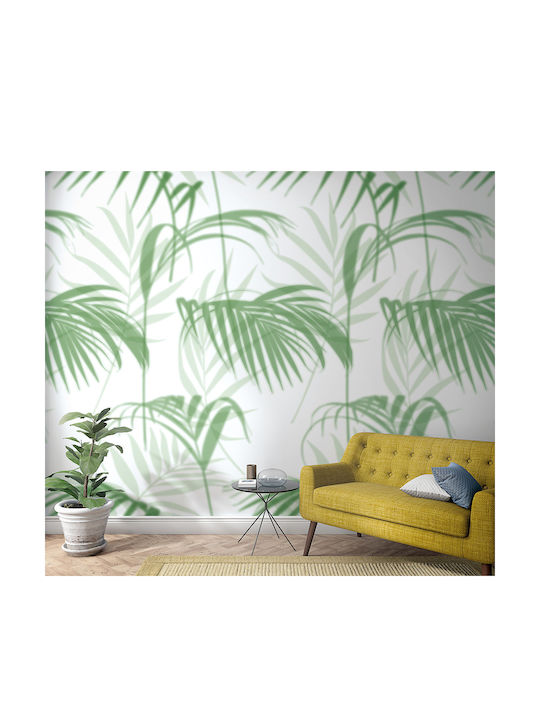 Wallpaper Vinyl Green L270xW159cm Washable