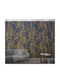 Wallpaper Vinyl Blue L270xW159cm Washable