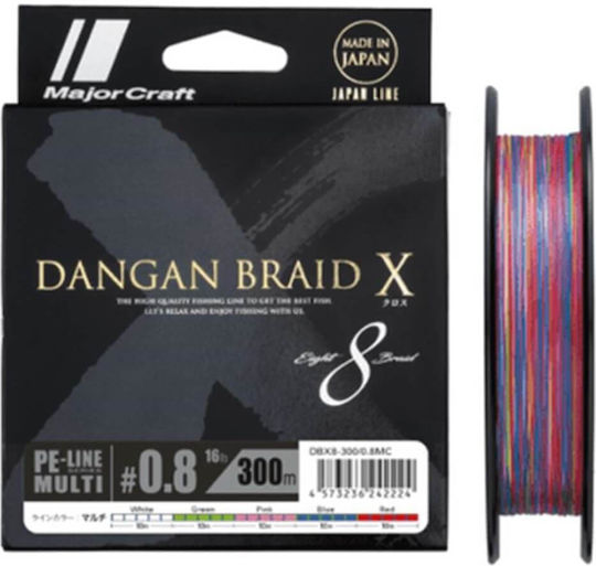 MajorCraft Dangan Νήμα Ψαρέματος 300m / 0.1mm