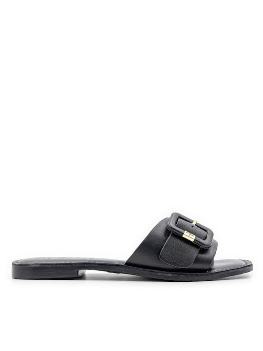 Mexx Synthetic Leather Women's Sandals Black