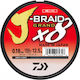 Daiwa J-Braid Grand x8 Light Νήμα Ψαρέματος 270m / 0.18mm / 7kg