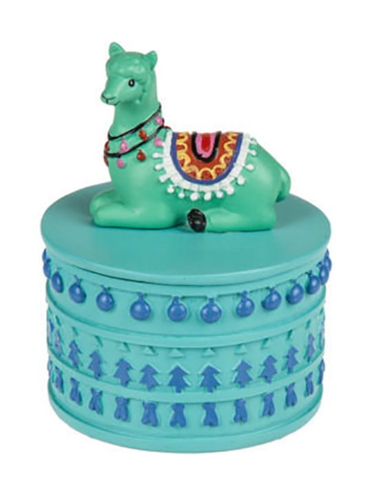 Decorative Llama Polyresin 6x6x8cm 1pcs