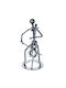 Decorative Statuette made of Metal 12x5cm 1pcs