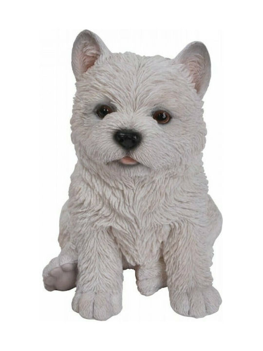 Decorative Dog Polyresin 13x10x17cm 1pcs