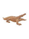 Decorative Animal made of Wood 46x18x12cm 1pcs