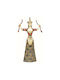 Decorative Statuette Polyresin 12x12x30cm 1pcs