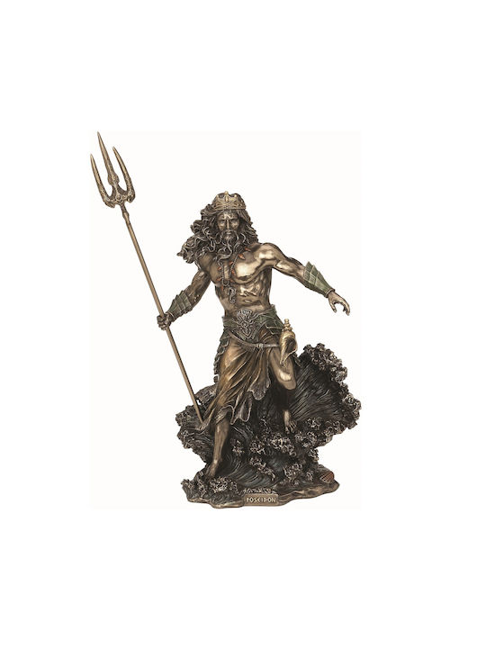 Decorativ Statuetă din Metal 20cm 1buc