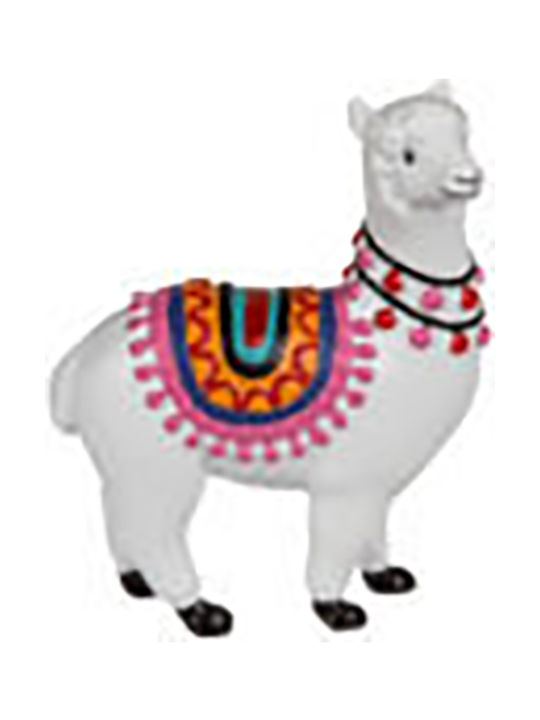 Decorativ Lama din Polirășină 9x7x7cm 1buc