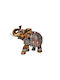 Decorativ Elefant din Metal 12cm 1buc