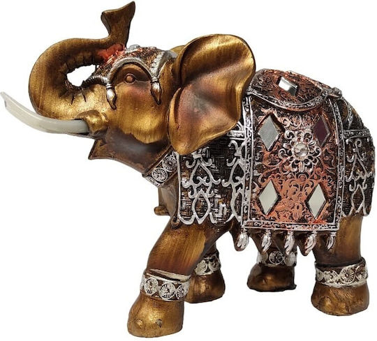 Decorativ Elefant din Metal 12cm 1buc Decorativ Elefant din Metal 12cm 1buc