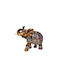 Decorative Elephant made of Metal τύχη 1pcs