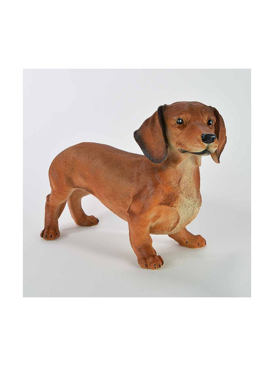 Decorative Dog Polyresin 50x19x30cm 1pcs