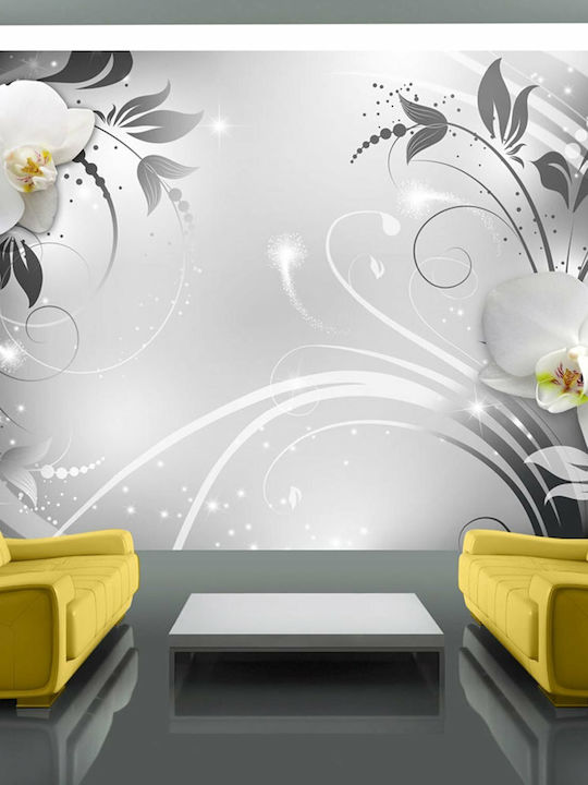 Wall Mural Fabric Silver L200xW140cm