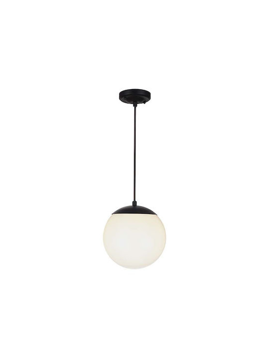 V-TAC Pendant Light Single-Light for Socket E27 Black