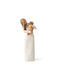 Willow Tree Decorative Dog Polyresin 19.5x5x5.5cm 1pcs