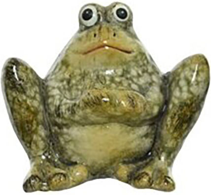 Kaemingk Decorative Frog made of Ceramic 8.5cm 1pcs