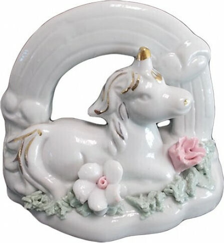 Capodimonte Porcelain Decorative Horse made of Porcelain 11x5x11cm 1pcs