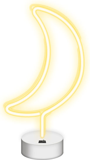 Dekorative Lampe Mondlicht Weiß