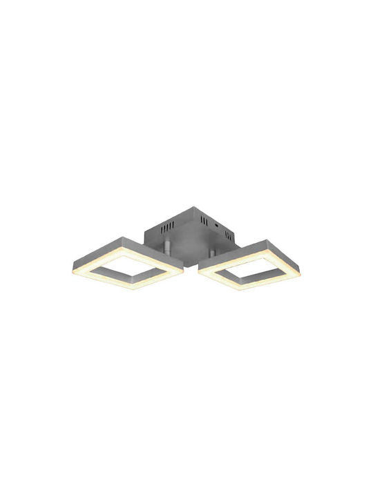 V-TAC Metallic Ceiling Mount Light with Integrated LED in White color