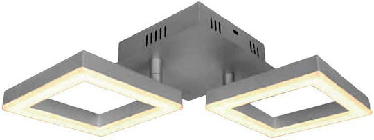 V-TAC Deckenleuchte 34cm Weiß mit Integrierter LED