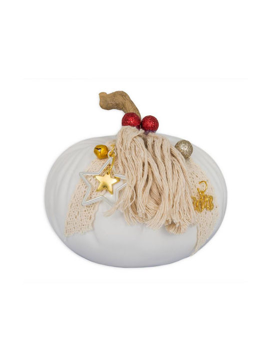 Tabletop Lucky Charm Pumpkin White 2024 1pcs