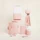 Ntampoudis Daisies Pink Baptism Package 8pcs