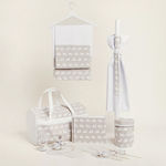 Ntampoudis Swan Baptism Package with Theme Swan 8pcs