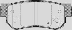 Open Parts Bremsbelag Set