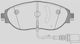 Open Parts Bremsbelag für Audi A3 Seat Leon Skoda Octavia Volkswagen Passat