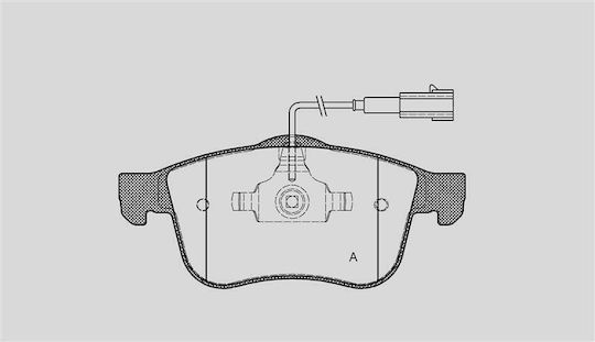 Open Parts Bremsbelag für Fiat Doblo