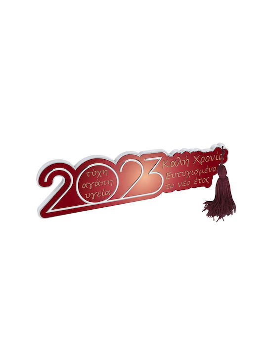 Slevori Roter Tisch-Neujahrs-Glücksbringer aus ...