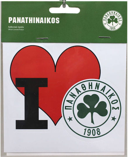 Διακοσμητικό Αυτοκόλλητο Επίπλων I Love Παναθηναικος 1908 Stamion Διακοσμητικό Αυτοκόλλητο Επίπλων I Love Παναθηναικος 1908 Stamion