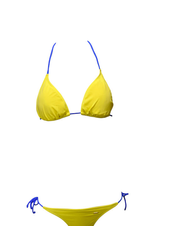 Apple Boxer Set Bikini Τριγωνάκι Κίτρινο