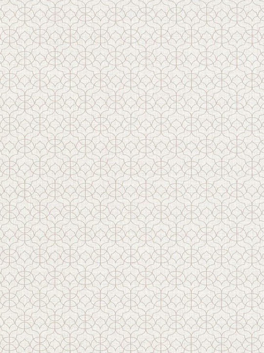 Wallpaper Vinyl Beige L1000xW53cm Washable