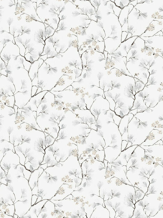 Wallpaper Vinyl Beige L1000xW53cm Washable