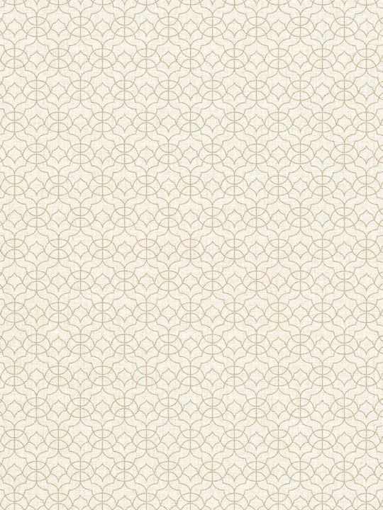 Wallpaper Vinyl Beige L1000xW53cm Washable